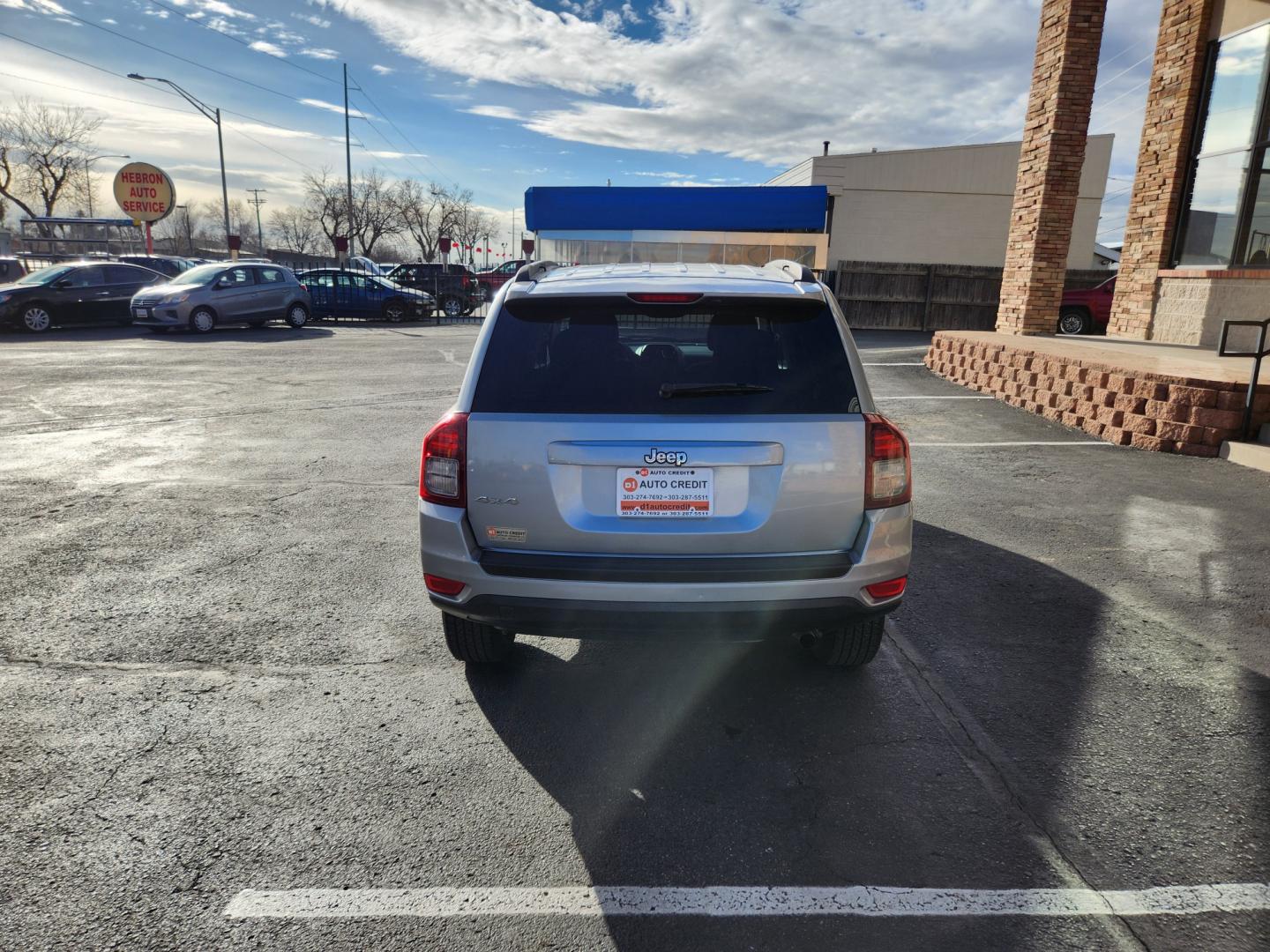 2015 Billet Silver Metallic Clearcoat /Dark Slate Gray Jeep Compass Sport (1C4NJDBB9FD) with an 2.4L I4 DOHC 16V Dual VVT engine, Automatic transmission, located at 8595 Washington St., Thornton, CO, 80229, (303) 287-5511, 39.852348, -104.978447 - 2015 Jeep Compass<br><br>D1 Auto NEVER charges dealer fees! All cars have clean titles and have been inspected for mechanical issues. We have financing for everyone. Good credit, bad credit, first time buyers.<br><br>Please call Lakewood Location 303-274-7692 or Thornton 303-287-5511 to schedule a t - Photo#6